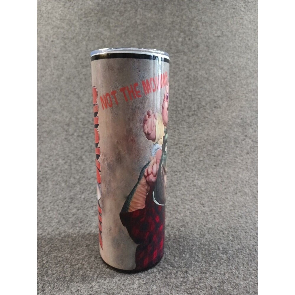 Dinosaurs TV Show Not The Mama 20oz Stainless Steel Skinny Tumbler with Lid - Picture 6 of 8